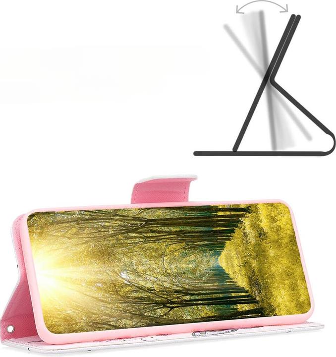 Image du produit Cover-Discount Xiaomi Redmi Note 13 Pro - Étui Papillon blanc (Xiaomi Redmi Note 13 Pro 5G, Xiaomi Poco X6)