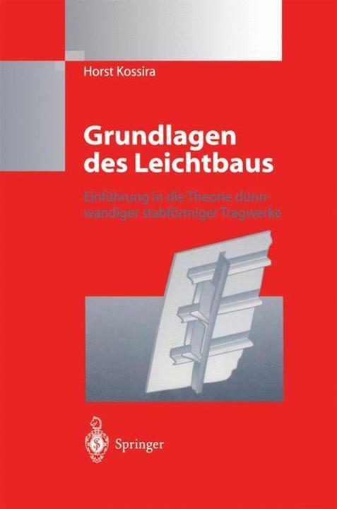 Immagine prodotto Grundlagen des Leichtbaus (Tedesco, Horst Kossira, 2012)