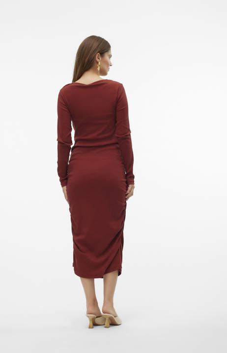 Produktbild Mamalicious Mlemily June Ls Jrs Midi Dress 2f Noos (XL)