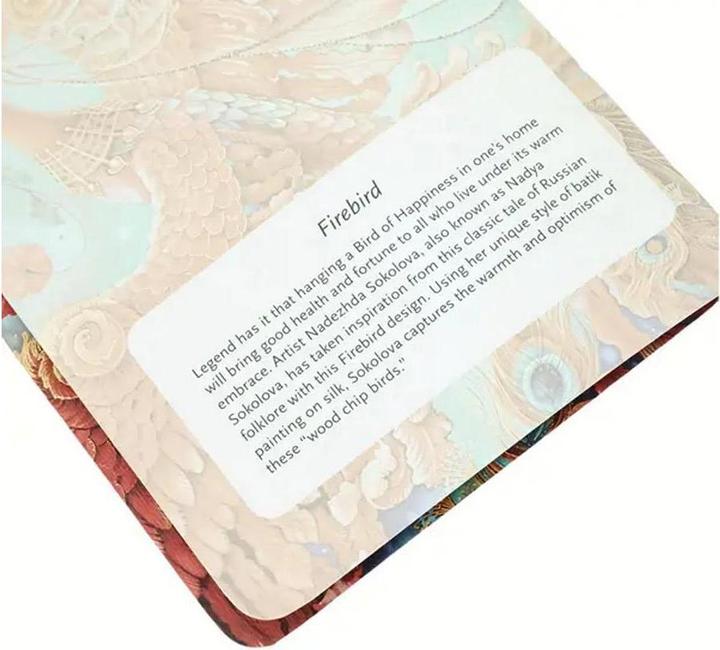 Immagine prodotto Paperblanks Taccuino Birds of Fortune A6, a righe, blu / rosso (A6, Righe, Copertina morbida)