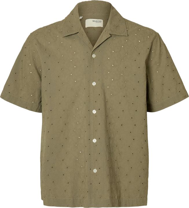 Immagine prodotto Selected Homme Camicia a maniche corte in broderie anglaise (M)