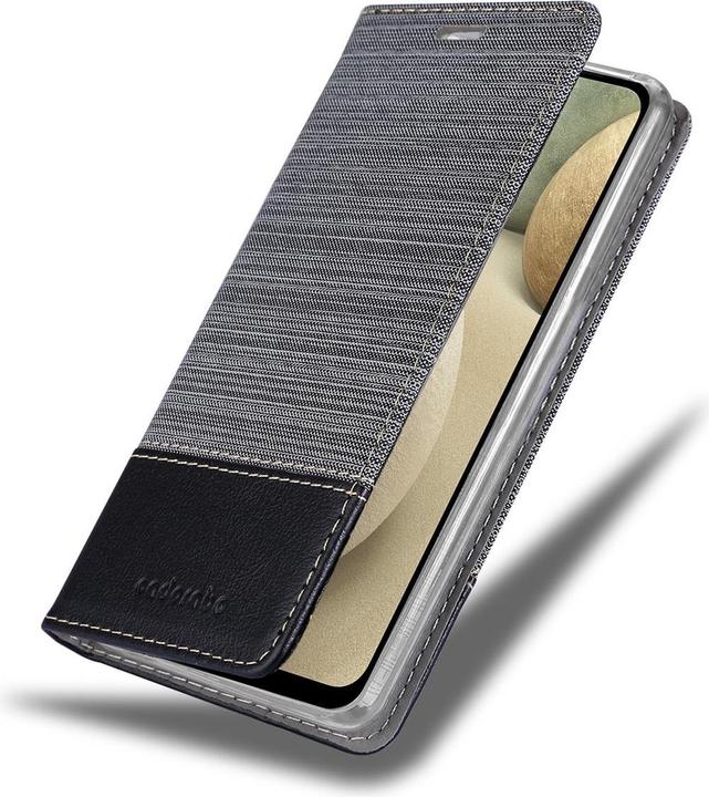 Image du produit Cadorabo Couverture look jeans Book (Samsung Galaxy A12, Samsung Galaxy M12)