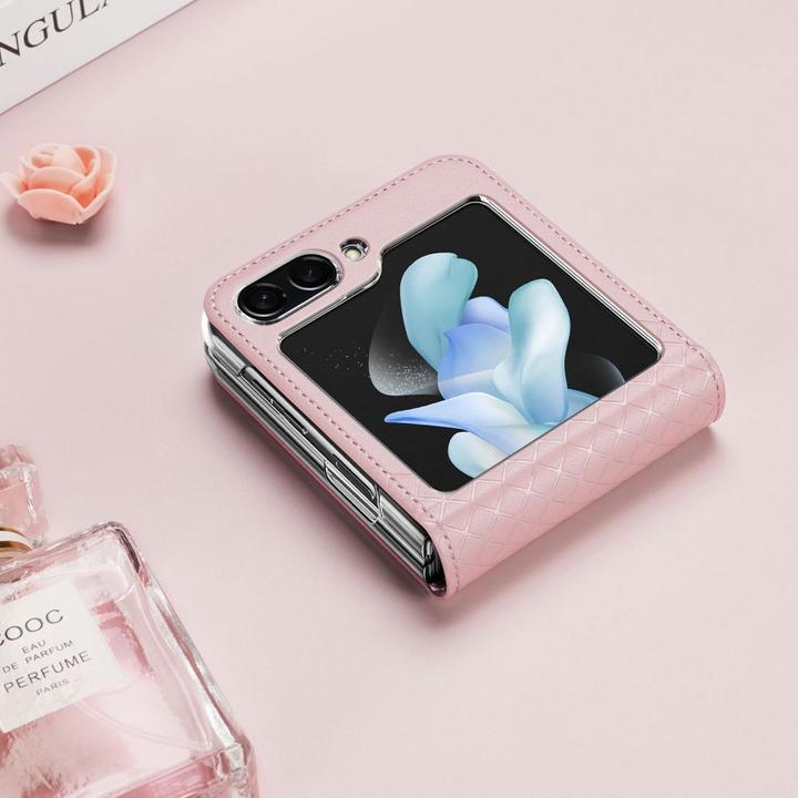 Actual product image Dux Ducis Bril Series Leather Cover (Samsung Galaxy Z Flip5)