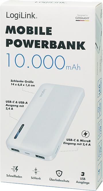 Produktbild LogiLink Prüfen (10000 mAh, 12 W)