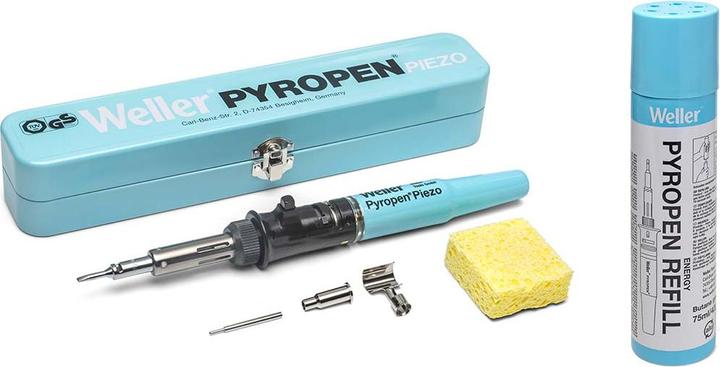 Produktbild Weller Erem Gaslötkolben Heissluft Piezozündung