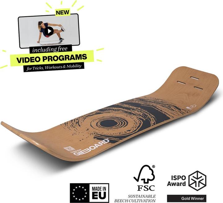 Actual product image Gibbon Board Active Black (1.06 m)