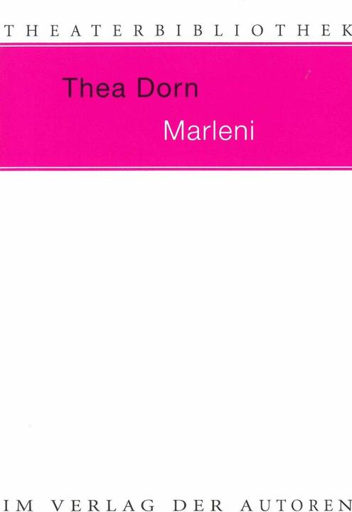 Marleni (German, Thea Dorn, 2000)