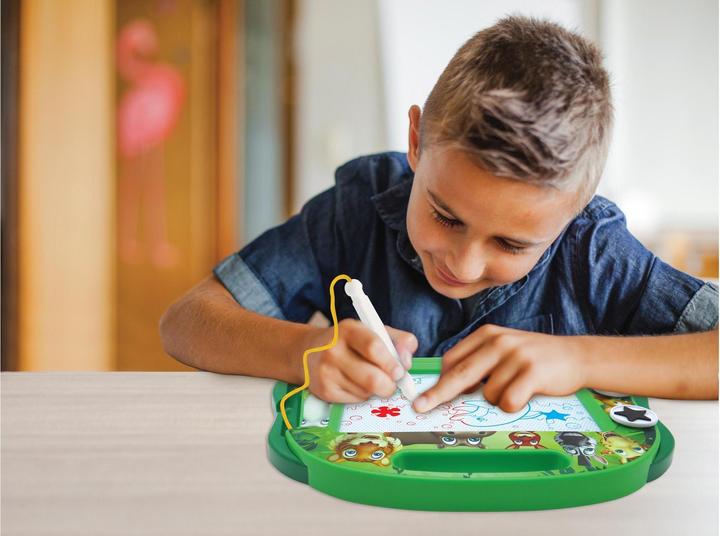 Immagine prodotto Lexibook Lavagna magnetica da disegno multicolore con accessori per la famiglia di animali formato A5