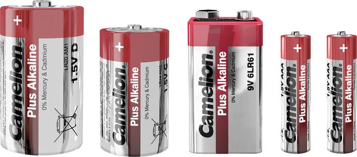 Actual product image Camelion Plus Micro AAA LR 03 alkaline battery (2 pieces) (shrink-wrapped) (2 pcs., AAA, 1250 mAh)
