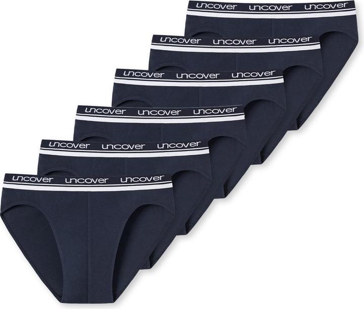 Produktbild Uncover by Schiesser 6er Pack Basic Rio Slip / Unterhose (L, 6er Pack)
