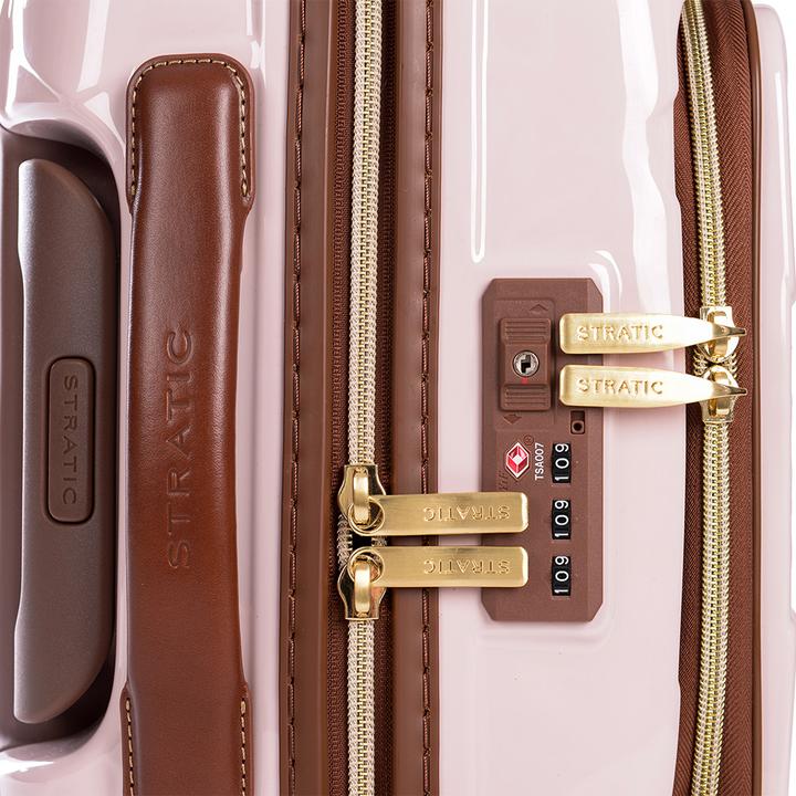 Image du produit Stratic Valise rigide Leather&More (avec poche avant) (33 l, Bagage à main (jusqu'à 50l))