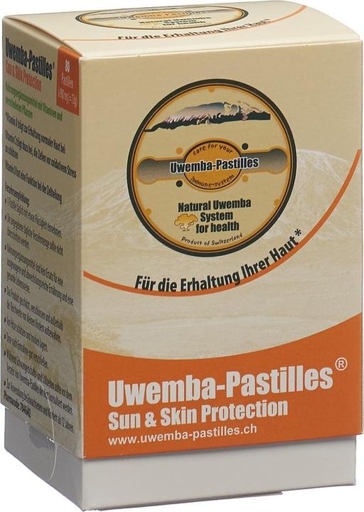 Uwemba Pastilles Sun & Skin Protection Pastillen (80 Stück, Pastillen, 109 g)