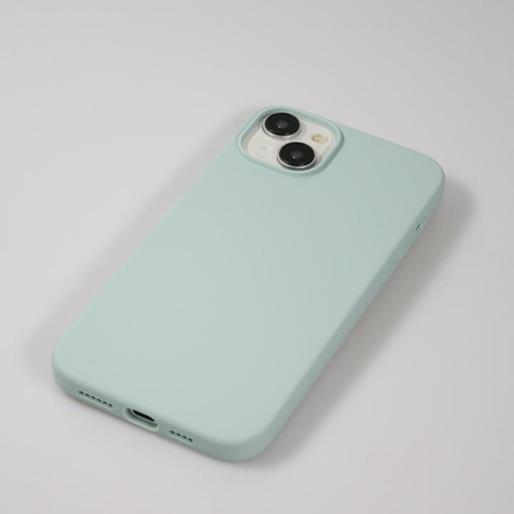 Produktbild PhoneLook Hülle Soft Touch Wassergrün (Apple iPhone 15)