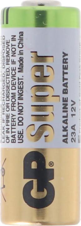 Actual product image GP Batteries 23A, 23Ae, A23, VA23GA, MS21, MN21, 8LR932 (5 pcs., LR9, 38 mAh)