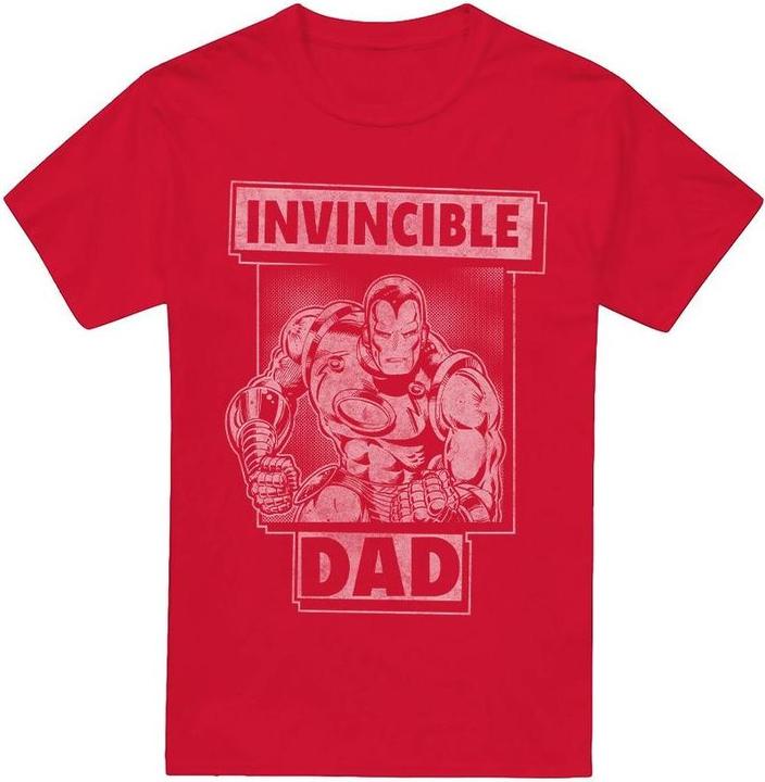 Produktbild Iron Man Invincible Dad TShirt Vatertag (M)