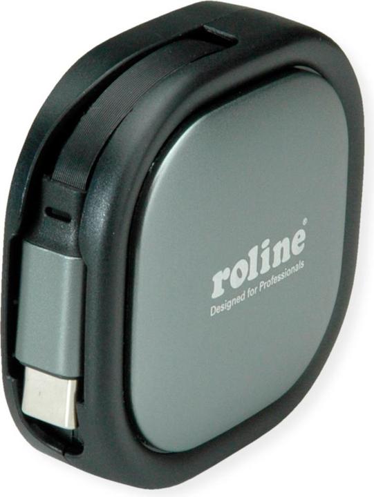 Produktbild Roline USB2.0 Aufrollbares Kabel C-C ST/ST (1.20 m, USB 2.0)