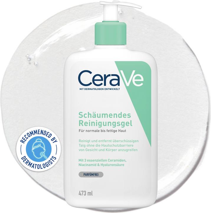 Productafbeelding CeraVe Schuimende reinigingsgel (Schuim, 473 ml)