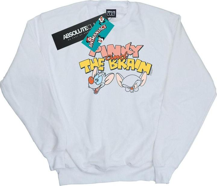 Produktbild Universal Textiles Pinky And The Brain Heads Sweatshirt (L)