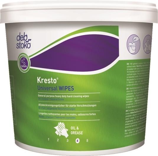 Produktbild Deb Stoko Håndrens Kresto Universal Wipes 150stk/ds UNV150W - (150 stk.)
