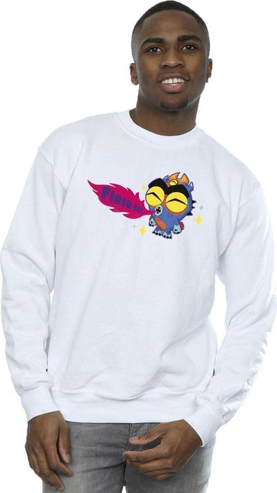 Actual product image Disney Mens Big Hero 6 Baymax Fred Fired Up Sweatshirt (XXL)