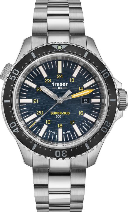 Actual product image Traser H3 109372 P67 T100 SuperSub Blue 46mm 50ATM (46 mm)