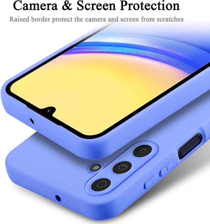 Image du produit Cadorabo Housse pour Samsung Galaxy A15 TPU avec protection liquide en silicone (Samsung Galaxy A15)