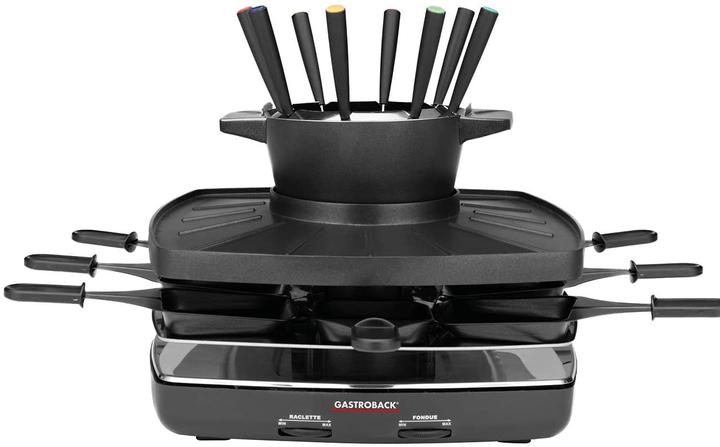 Gastroback Raclette-Fondue-Set