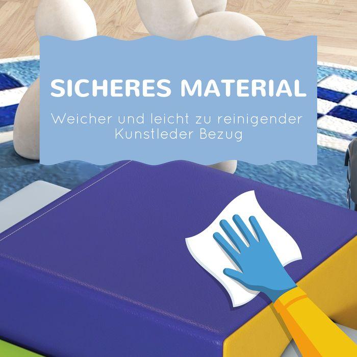 Immagine prodotto Swisshandel24 Bausteinset 4er-Set Schaumstoff Bausteine Bauspielzeug, 1-3 Jahre, V2