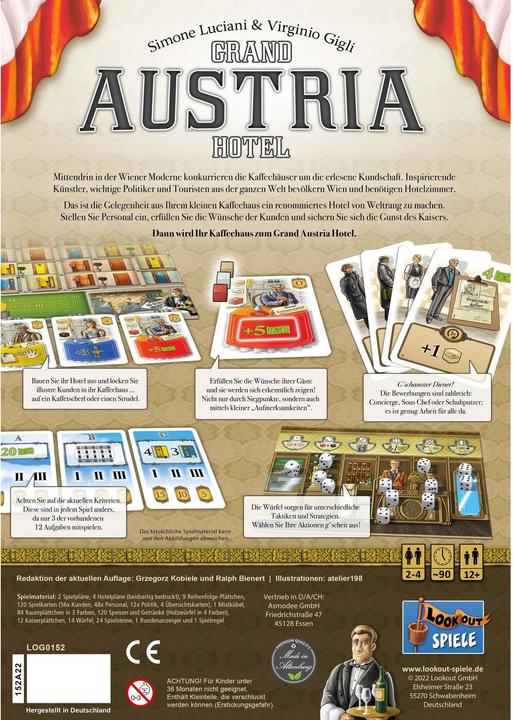 Produktbild Lookout Grand Austria Hotel (Deutsch)