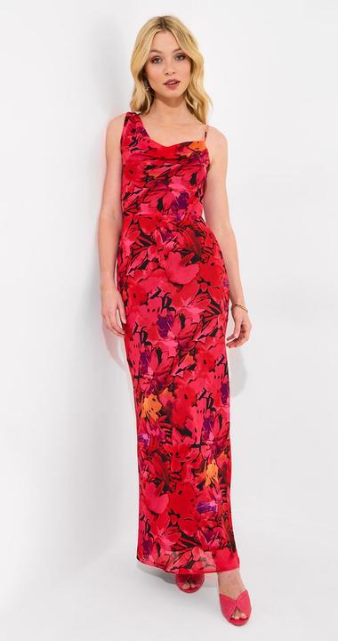 Produktbild Joe Browns Bold Statement Floral Asymmetric Bodycon Maxi Dress (16)