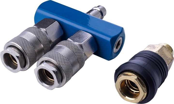 Actual product image Scheppach Compressed air distributor