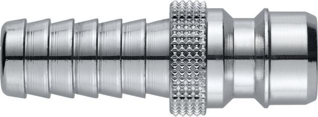 Produktbild Neomatic Schlauchstecker Messing verchromt 13 mm