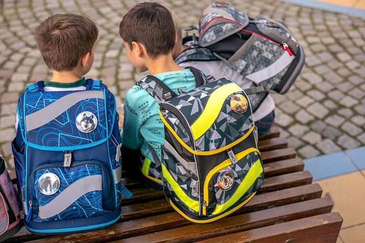 Actual product image Belmil Patch Set "Other Universe" for School Backpack