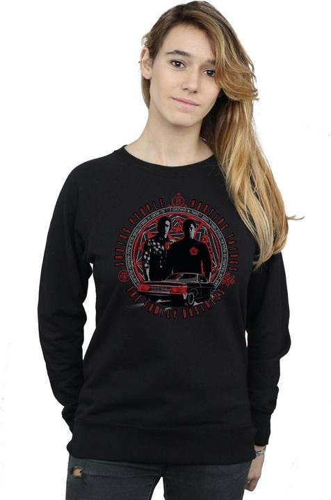 Actual product image Supernatural Womens/Ladies Family Business Sweatshirt (XL)