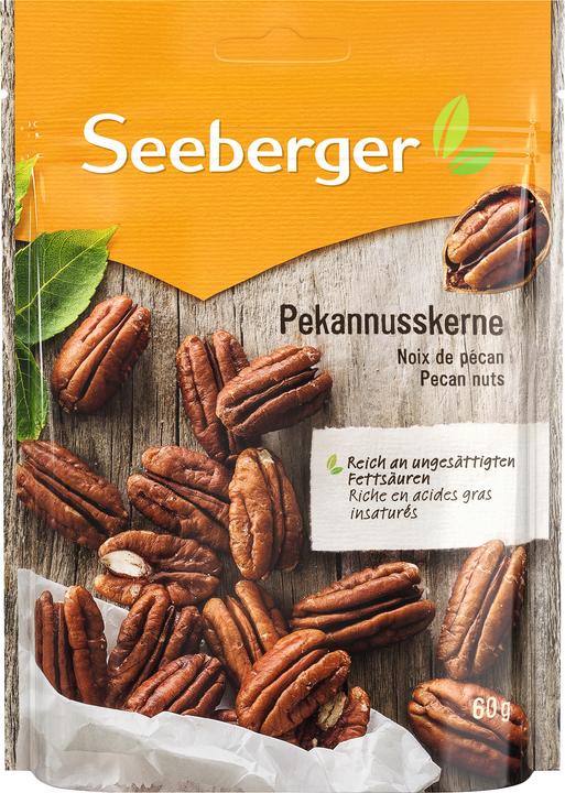 Actual product image Seeberger Pecan kernels 60g (70 g)