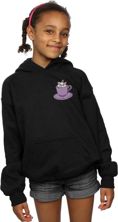 Image du produit Disney - Sweat à capuche ARISTOCATS MARIE IN CUP BREAST PRINT - Fille (128)