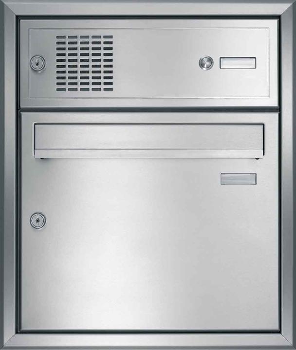 Actual product image Elcom EUT-1/1 EUT-1/1 UP stainless steel letterbox