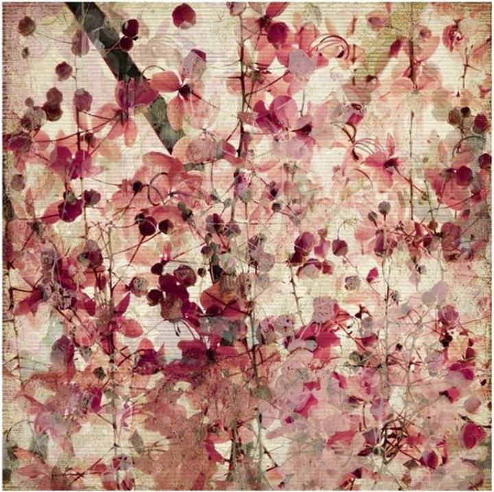 Actual product image Trenddeko Non-woven wallpaper vintage floral pattern, 240 x 260 cm (WxH) (240 x 260 cm)