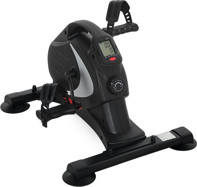 Swisshandel24 Pedaltrainer leiser Mini Heimtrainer mit 8 Stufen Magnetwiderstand LCD-Display
