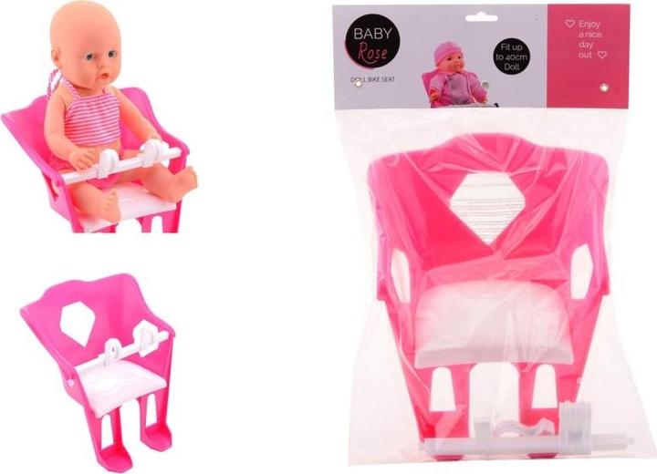 Immagine prodotto Baby Rose Seggiolino per bicicletta per bambole