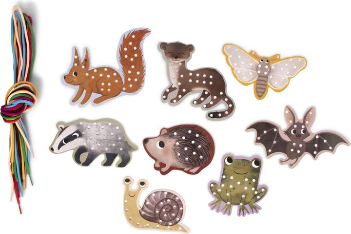 Produktbild Filibabba Sticken lernen - Stickset für Kinder - Waldfreunde