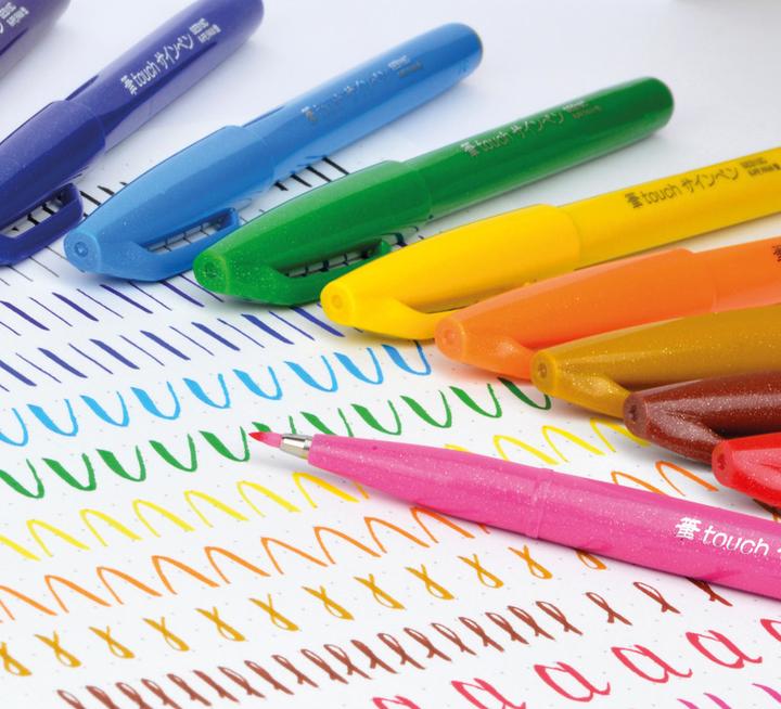 Immagine prodotto Pentel Firma pennello a penna (Nero, 1 x)
