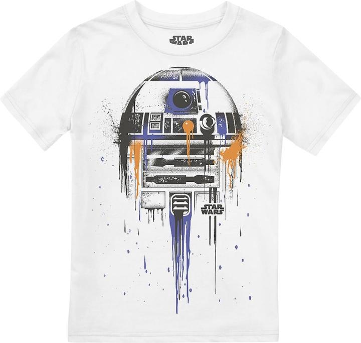 Produktbild Star Wars R2D2 tropft TShirt (152, 158)
