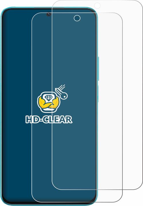 Actual product image BROTECT Screen Protector Clear (2 Piece, Honor X8a)