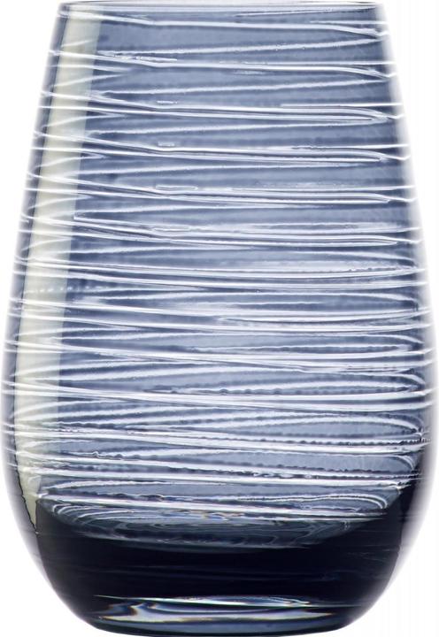 Stölzle Twister long drink mug 465ml, blue gray (0.47 l, 1 x)