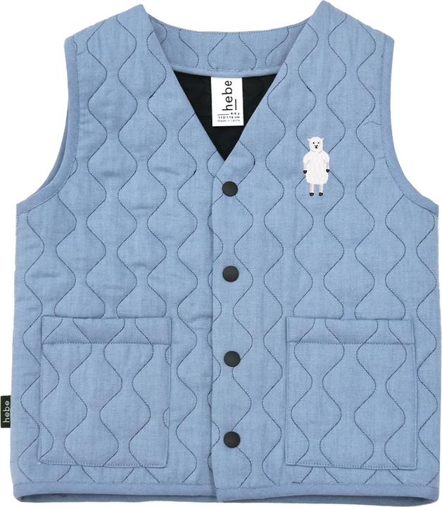 Hebe Gilet mit gesticktem Schaf