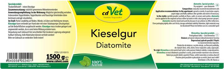 Actual product image cdVet Diatomaceous earth