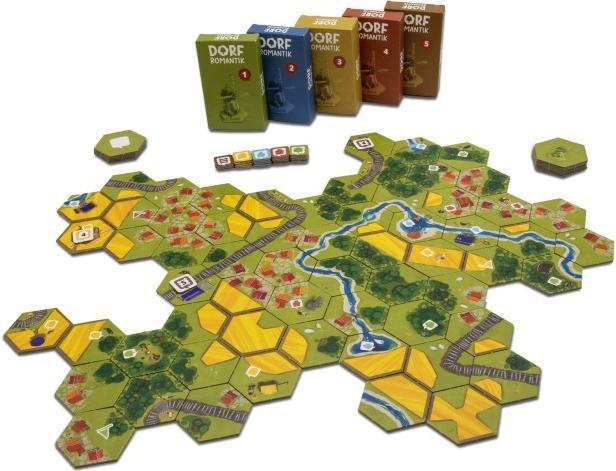 Actual product image Pegasus Village Romance Board Game, d/f/i (German, French, Italian)
