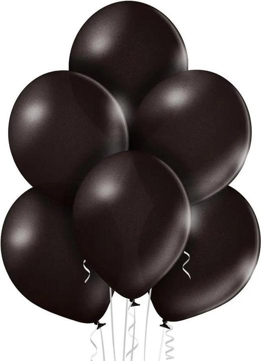 Produktbild Belbal Ballon klein metallic schwarz