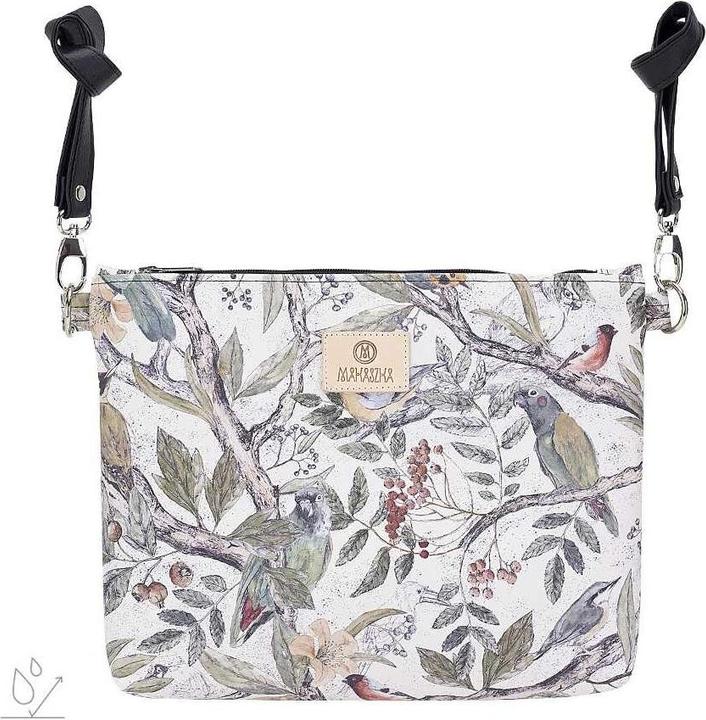 Actual product image Makaszka Windeltasche Organizer für Kinderwagen Ornithology